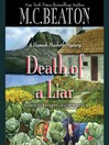 Cover image for Death of a Liar